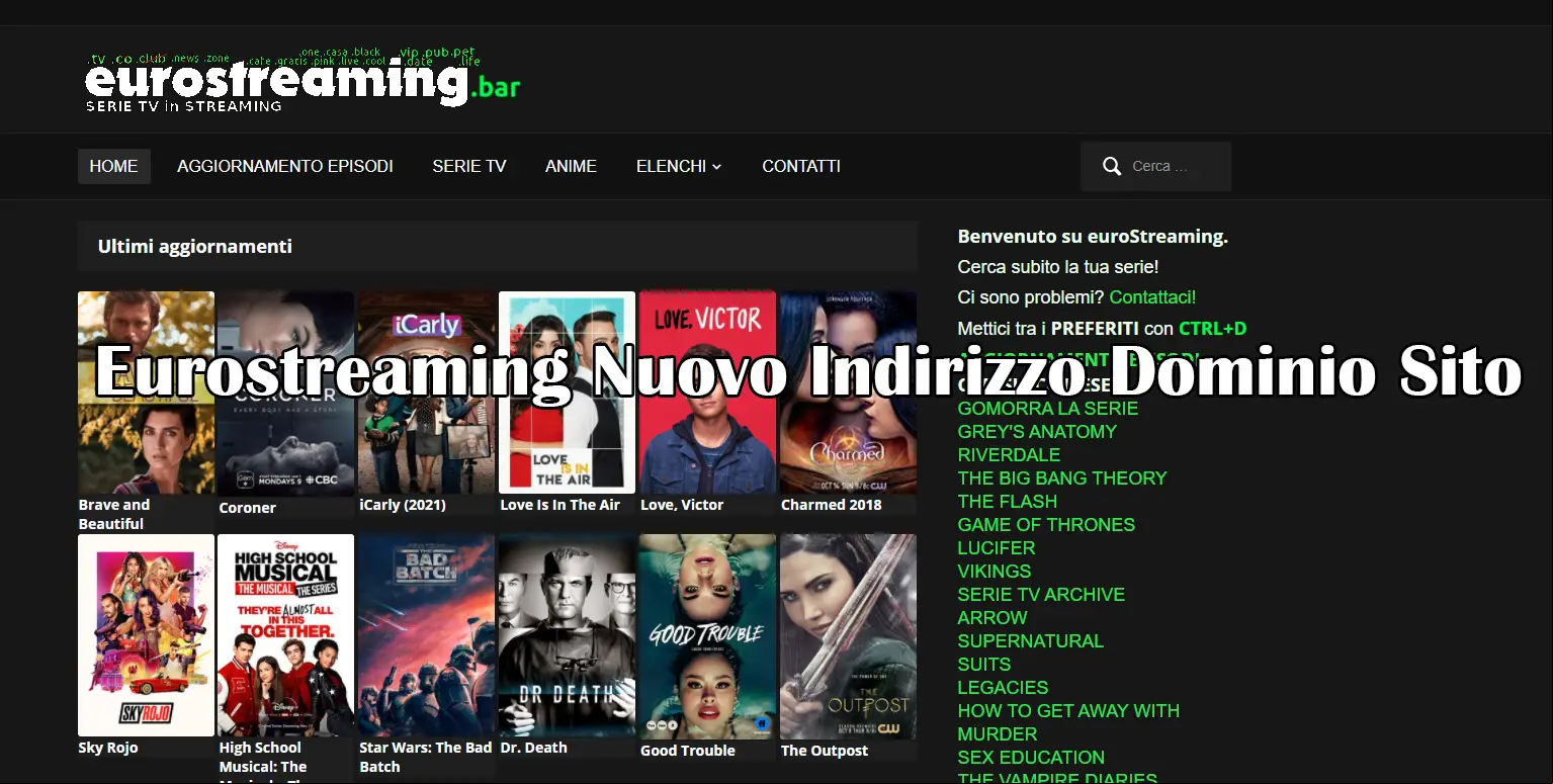 Eurostreaming Nuovo Indirizzo Dominio Sito 2021